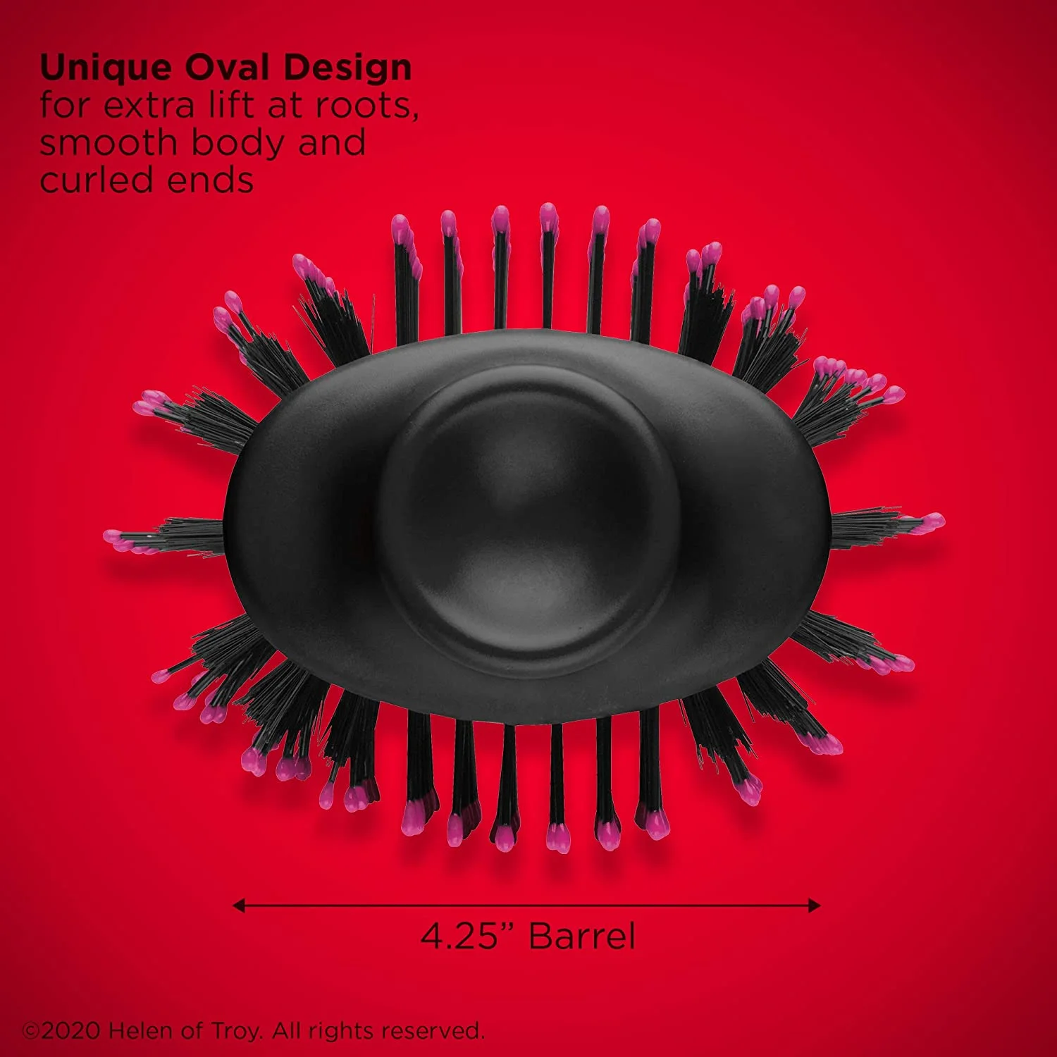 Revlon One-Step Hair Dryer And Volumizer Hot Air Brush, Black, Packaging May Vary