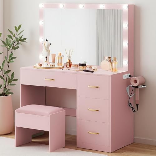 YITAHOME Vanity Desk Set with Large 35