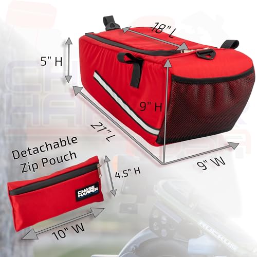 Ruckus 5000 Under The Seat Bag - Compatible with All Ruckus Model Years With Stock Frame - Water and Tear-Resistant, Industrial Grade 1000D Nylon – Backwoods Camo