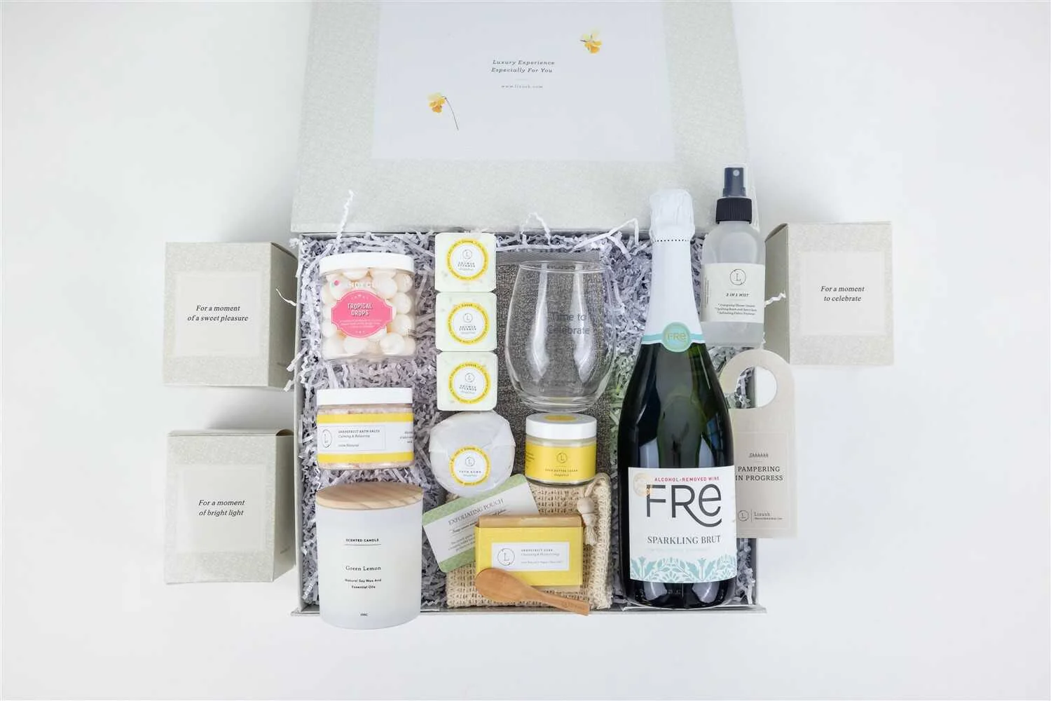 Lizush - Congratulations gift basket, Celebration gift box