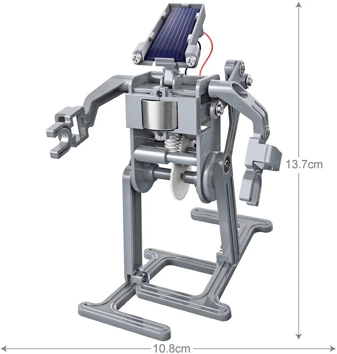 Terra Green Science Solar Robot Kit - Green Energy Robotics, Eco-Engineering, for Girls & Boys 5+ (Packaging May Vary)