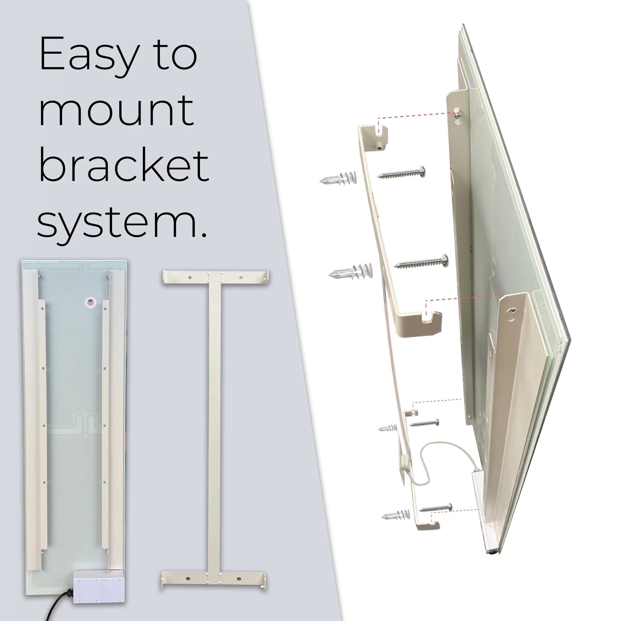 Radiant Glass Heater 16x48 - Zen Pontoon