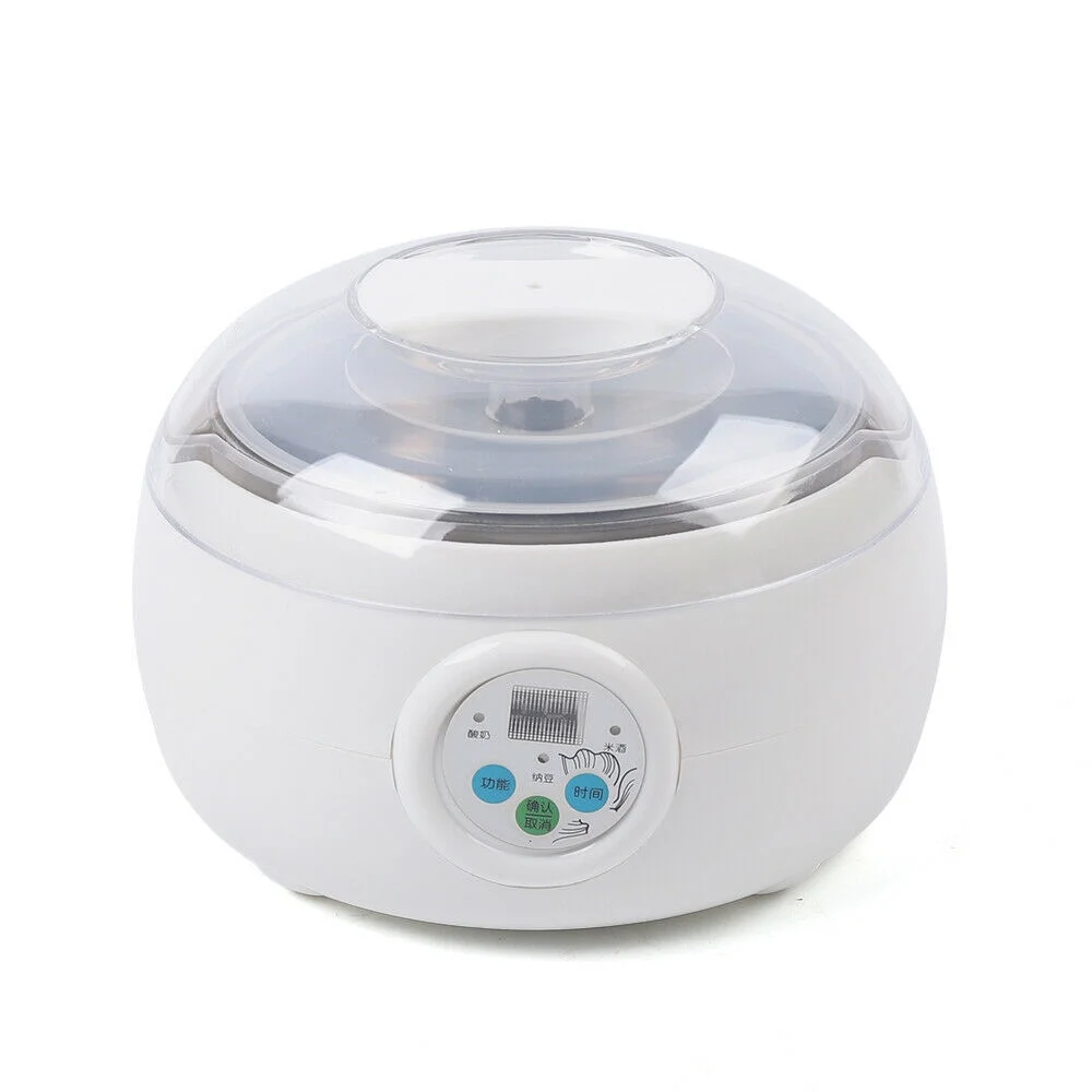 TFCFL 1.5L Cuisine Yogurt Maker, Stainless Steel Automatic Digital Yogurt Natto Machine,for Natto Rice Wine Making