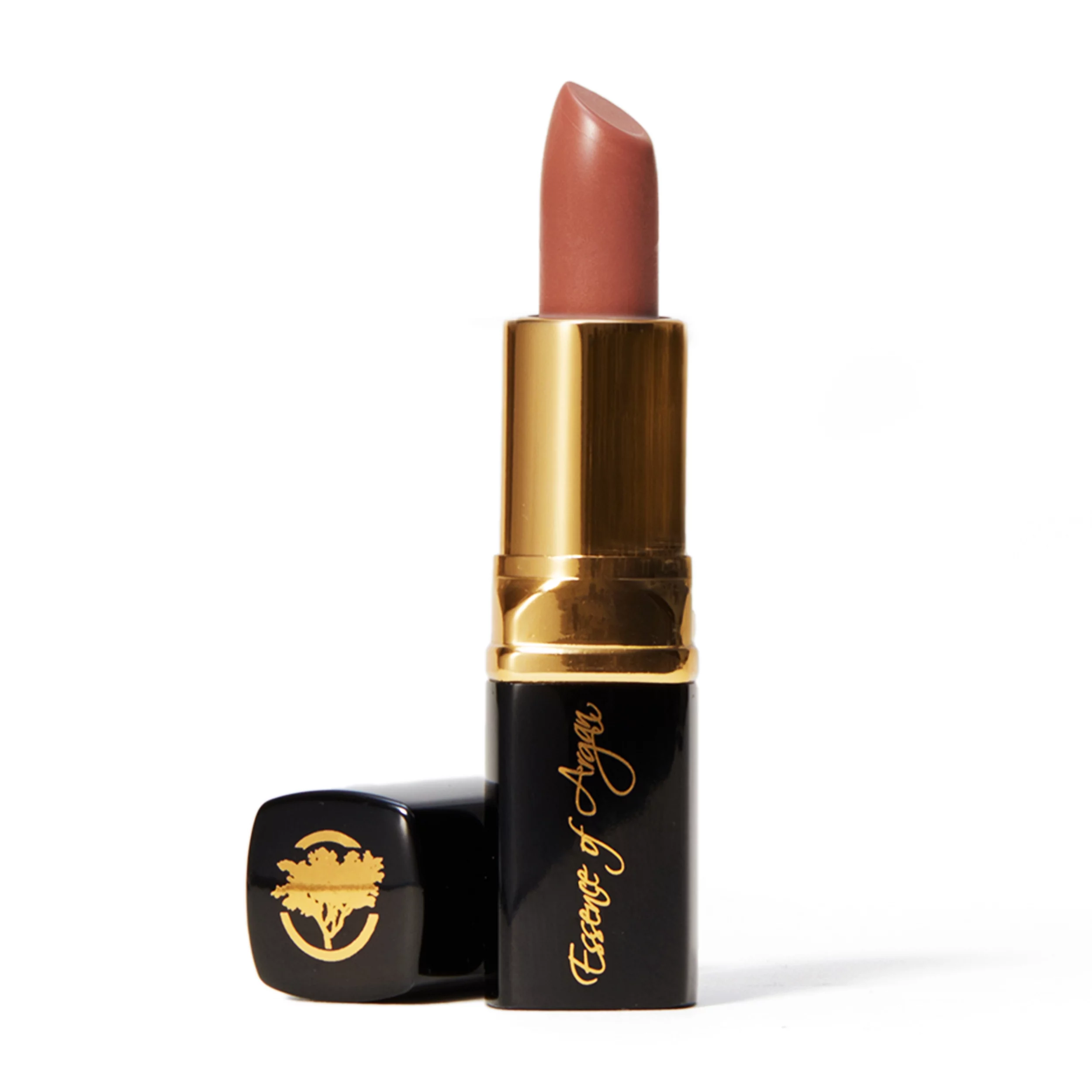 Essence of Argan Nude Lipstick, Organic, Moisturizing, Long Lasting, Teaberry