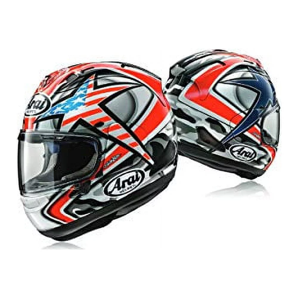 Arai Helmets Corsair-X Hayden Laguna Helmet Red/Blue (XX-Large, White Red/Blue)