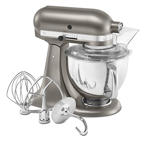 KitchenAid KSM150PSTG Artisan Series 5-Qt. Stand Mixer with Pouring Shield - Tangerine