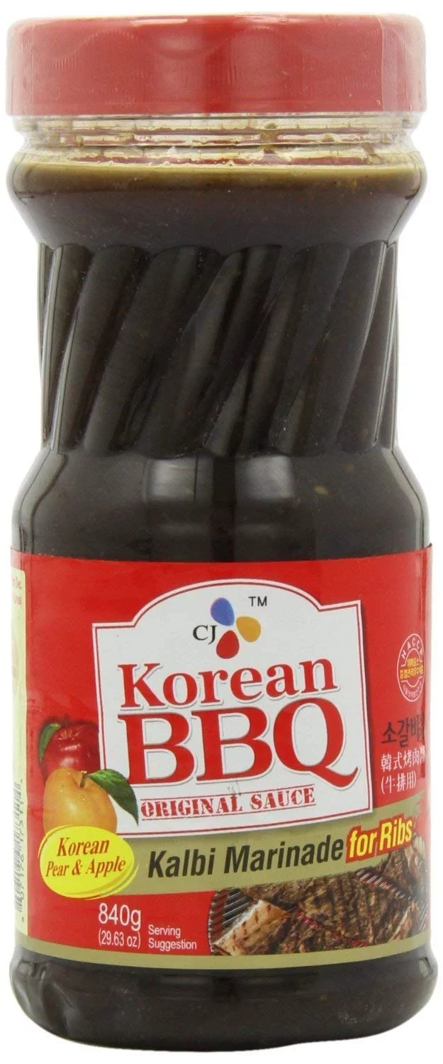 [Pack of 2] CJ Korean BBQ Sauce Original Kalbi Marinade for Ribs, 29.63 Ounce