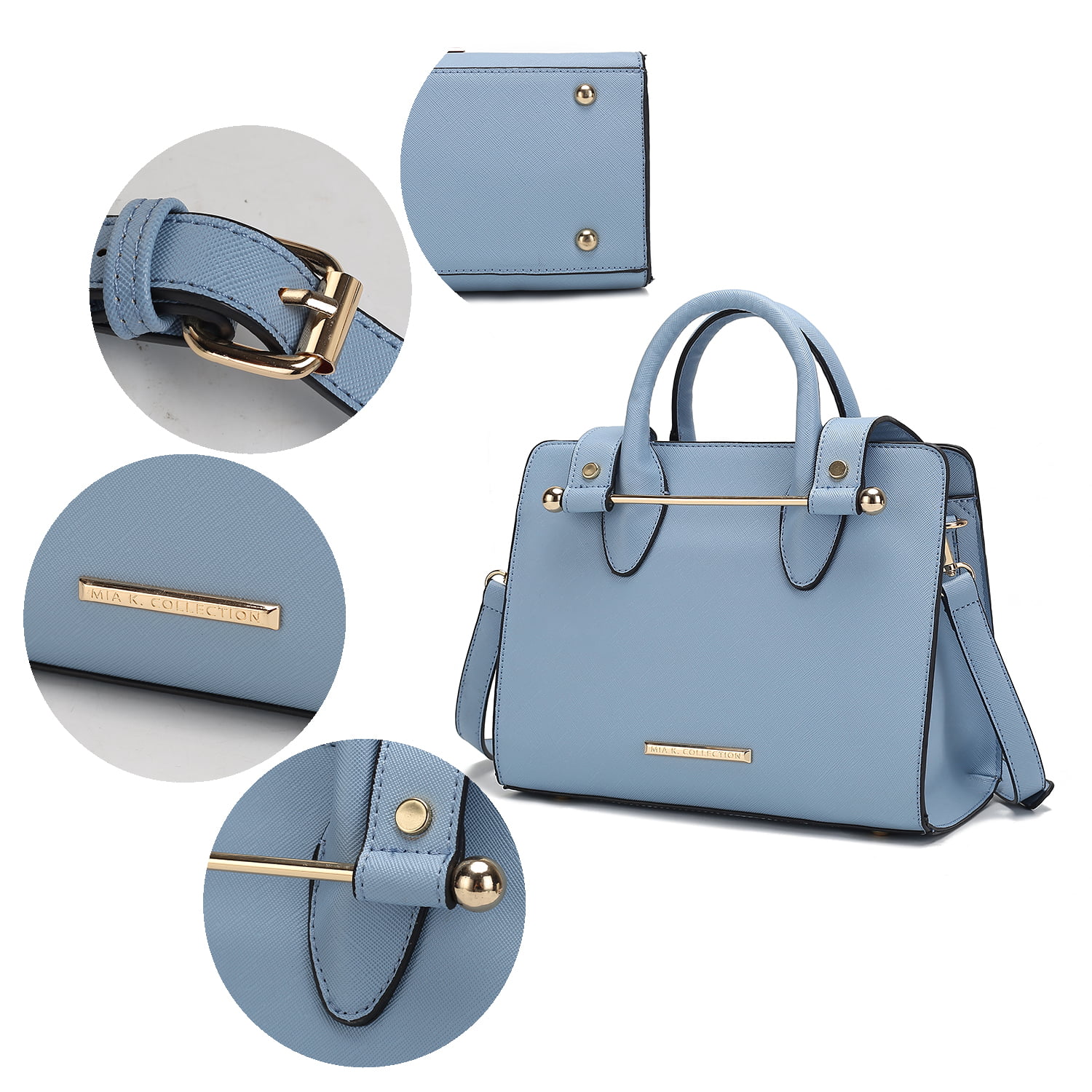 Malaya Vegan Leather Womens Tote Bag by Mia K