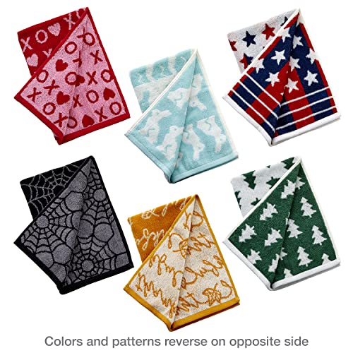 SKL Home by Saturday Knight Ltd. Holidays 6pc Hand Towel Gift Set