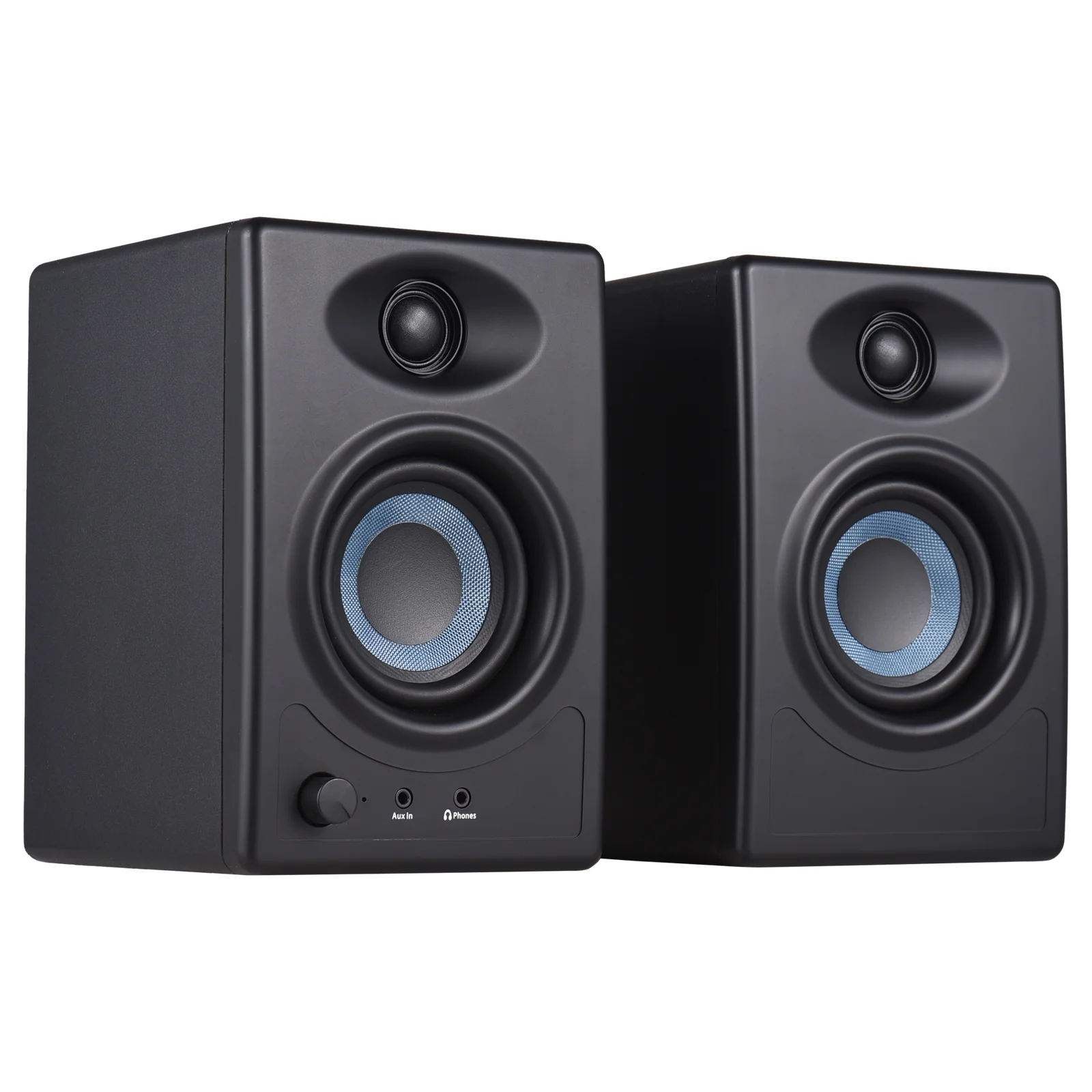 Carevas 50W Studio Speakers, Active Near,field Speaker for Balanced Input Stereo and Wireless BT Connectivity