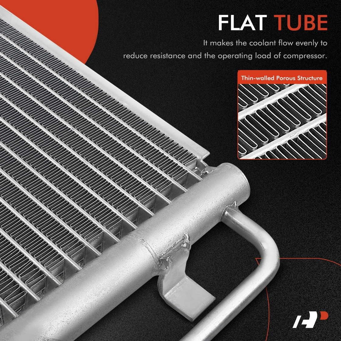 A-Premium Air Conditioning A/C Condenser Compatible with Chevrolet Impala, Caprice & Buick Roadmaster & Cadillac Fleetwood,60 Special, 4.3L 4.9L 5.7L, Replace# 4548, 52461315, 52472821