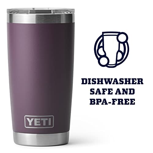 YETI Rambler 20 oz Stainless Steel Vacuum Insulated Tumbler w/MagSlider Lid