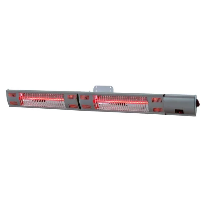 240V Infrared Electric Outdoor Heater - Wall Mounted with Remote