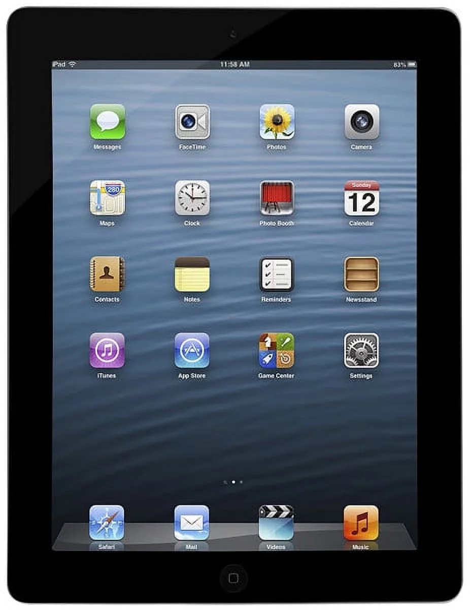 Restored Apple iPad 4 16GB Wi-Fi - Black (Refurbished)