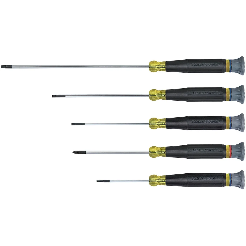 5-Piece Slotted and Phillips Precision Electronic Screwdriver Set