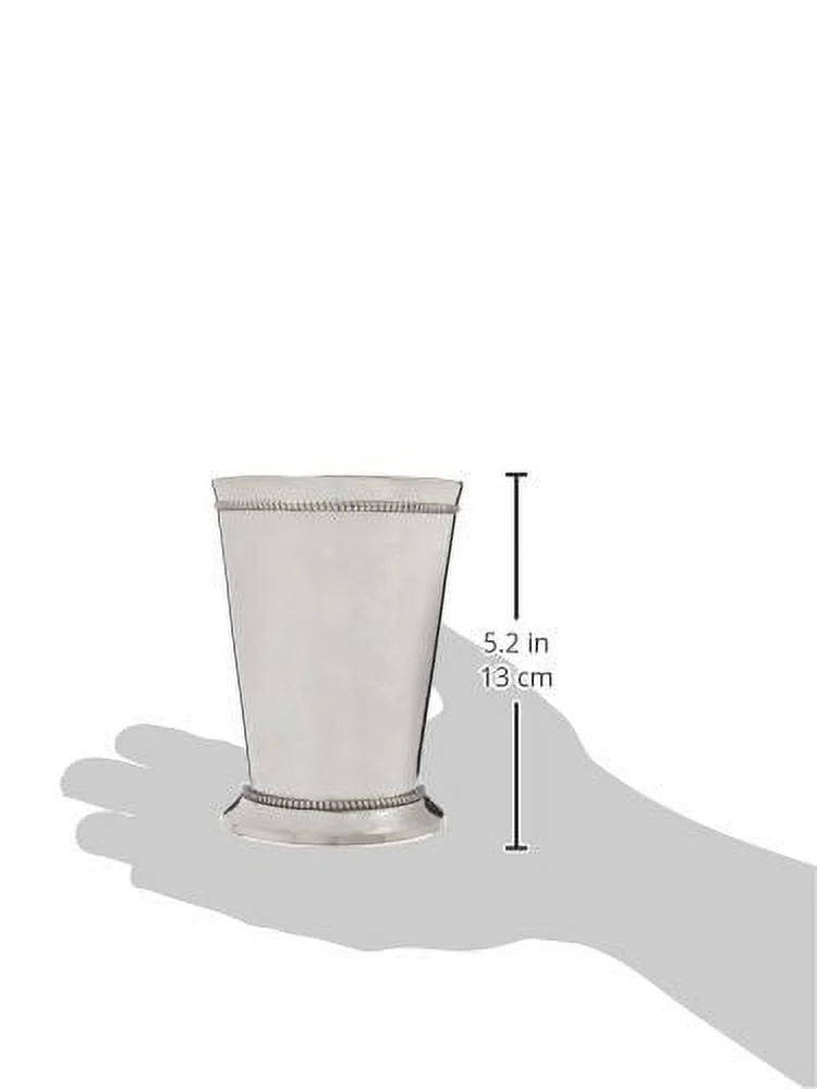 Leeber  4 in. Beaded Mint Julep Cup