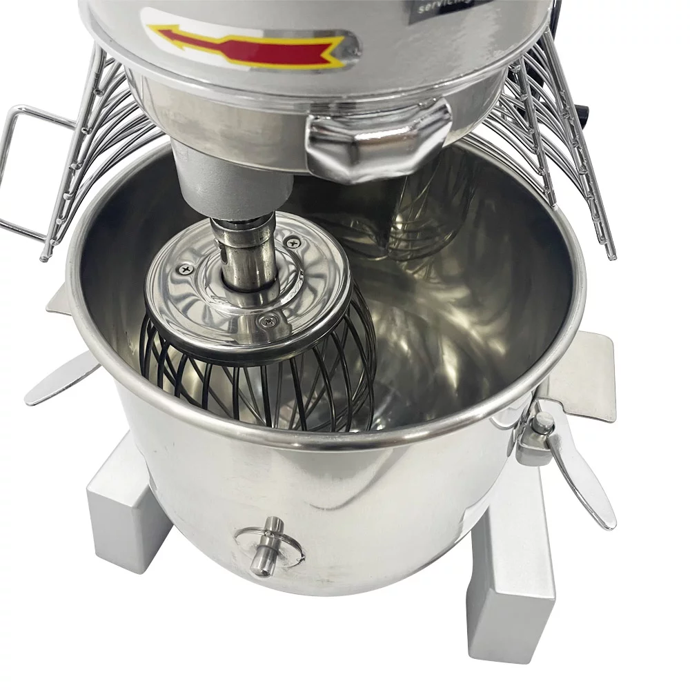INTBUYING Electric Dough Mixer Kneading Machine with 10L Stainless Steel Bowl 3 Speeds Adjustable