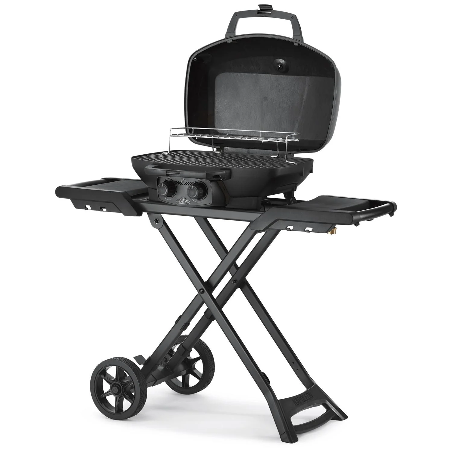 Napoleon Phantom TravelQ Pro 285X Portable Freestanding Propane Gas Grill - Matte Black - PRO285X-MK-PHM