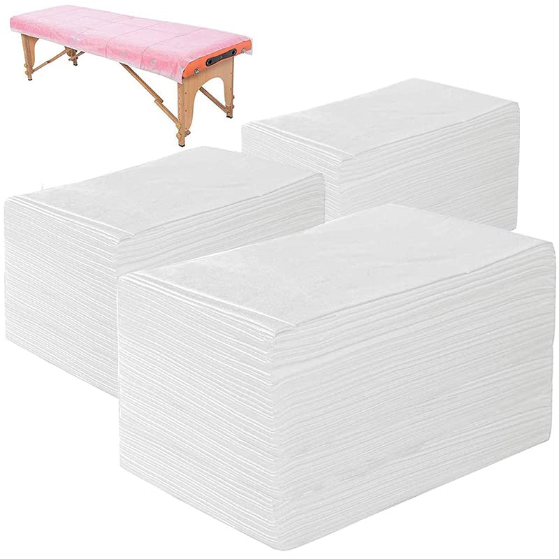 100 PCS Disposable Massage Table Sheets Non Woven Fabric SPA Bed Cover Breathable Polypropylene 31