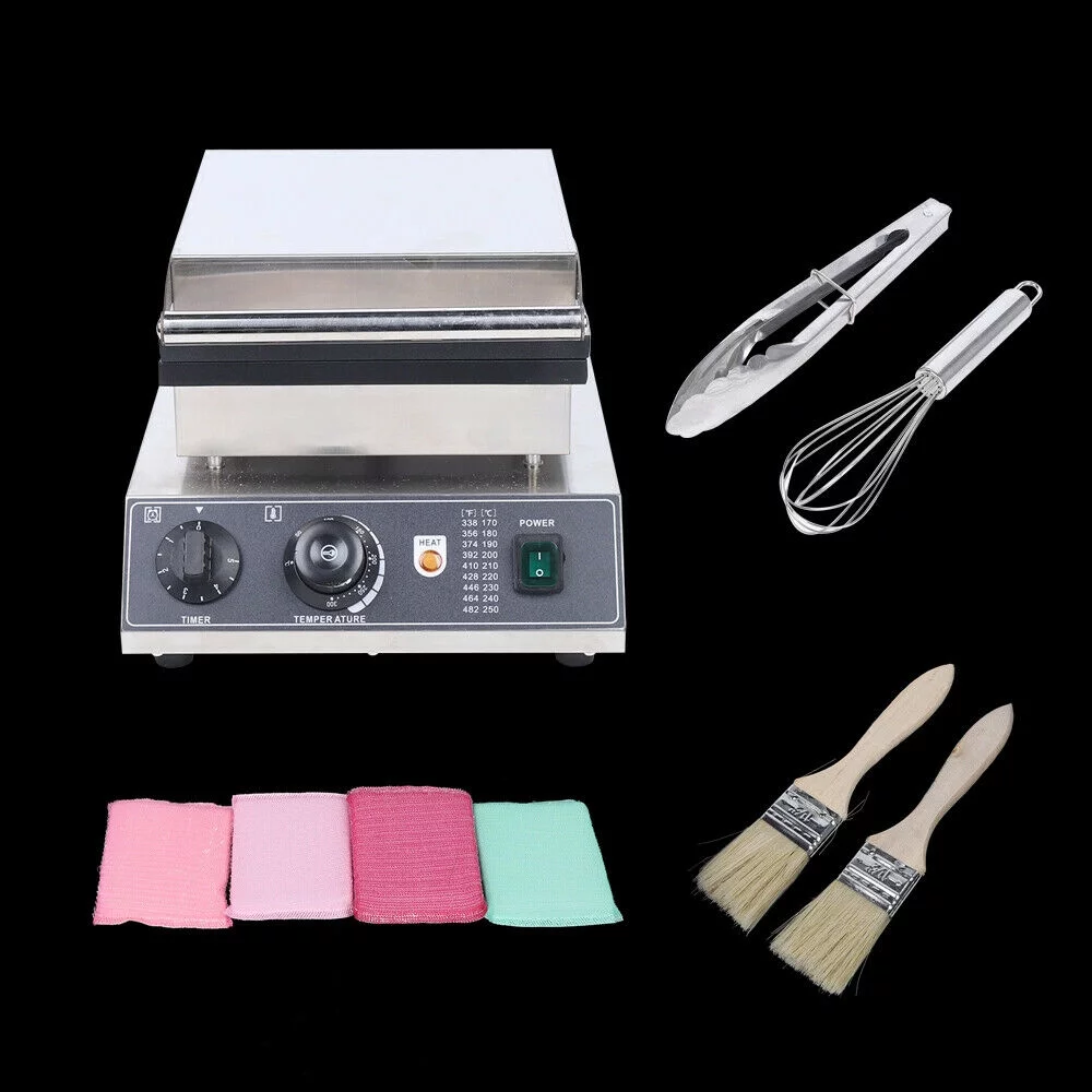 Oukaning 25 Slots 1850w Electric Mini Waffle Machine Dutch Pancake Baker Maker Non-stick