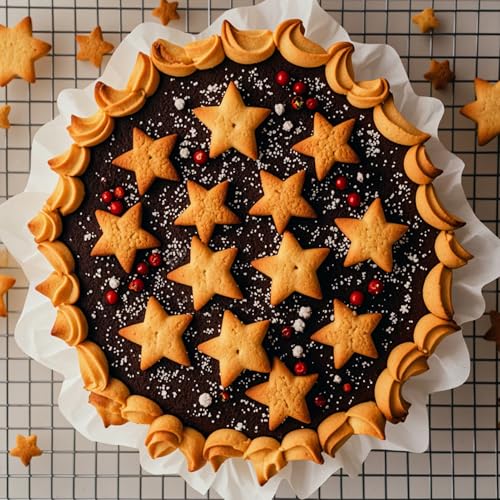 AIERSA Mini Gingerbread Cookie Cutter,Small Christmas Cookie Cutters,1 Inch Tiny Gingerbread Man Shapes Cookie Cutter,20 Cavity Metal Stainless Steel Christmas Cookie Cutters