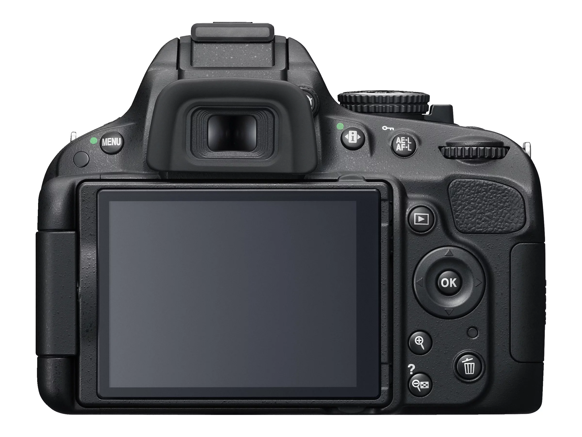 Nikon D5100 - Digital camera - SLR - 16.2 MP - APS-C - 1080p - 3x optical zoom AF-S DX 18-55mm and 55-200mm VR lenses