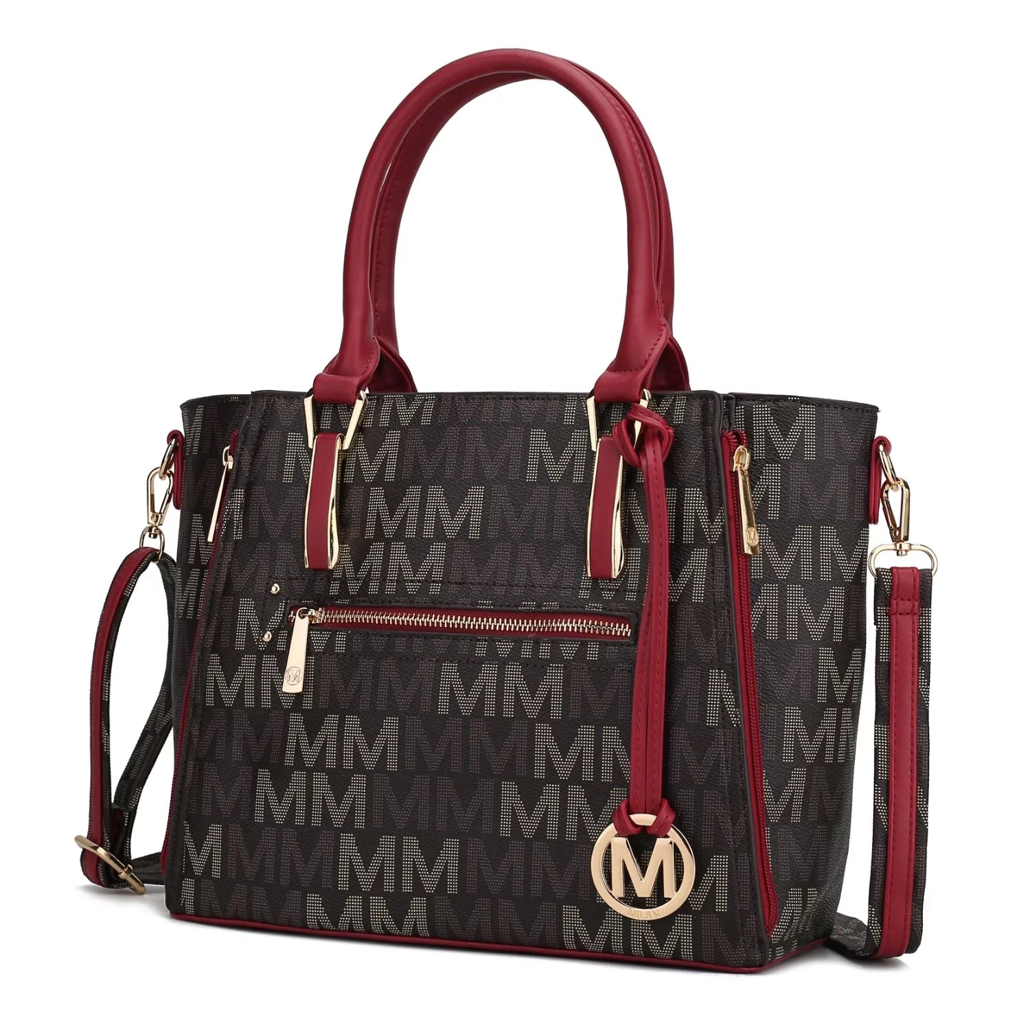 MKF Collection  Siena M Signature Handbag by Mia K.