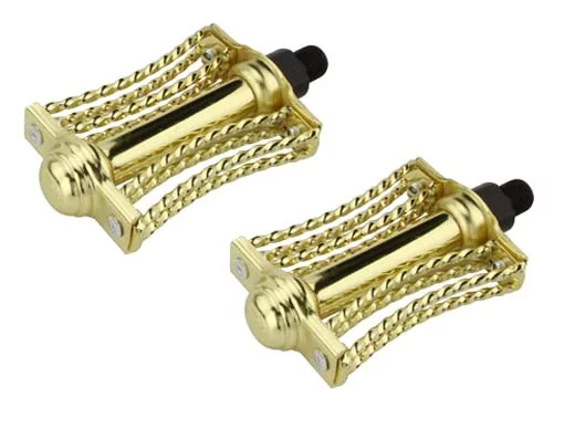 Alta Butterfly Twisted Lowrider Bike Pedals,1/2