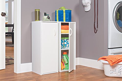 ClosetMaid 8988 Stackable 1-Door Organizer, White