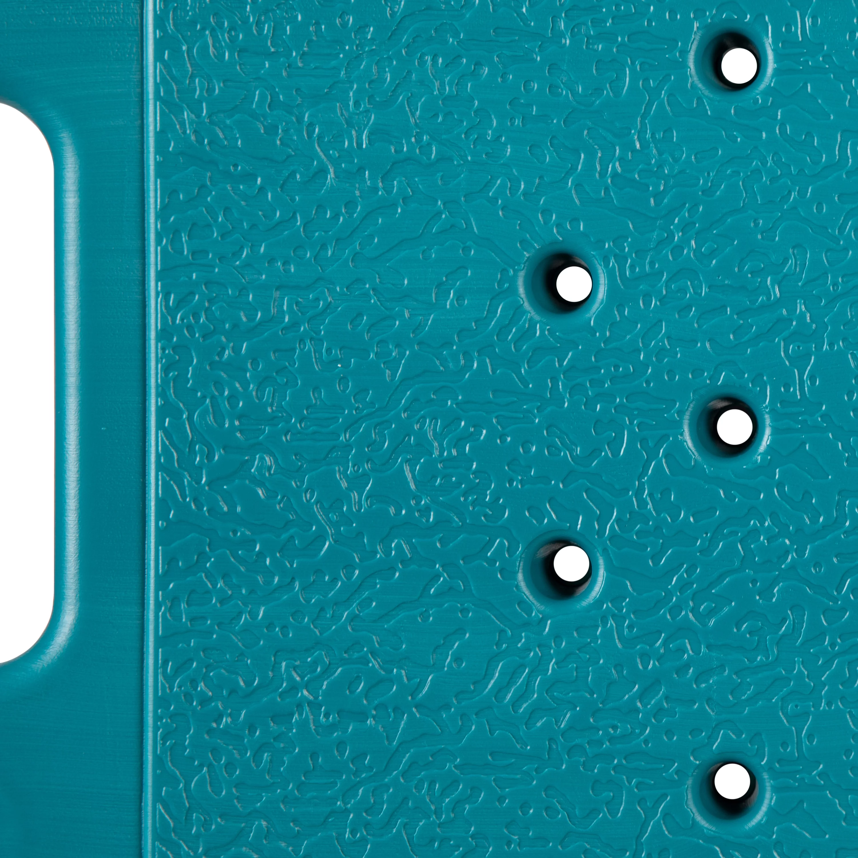 Flash Furniture HERCULES Series Tool-Free and Quick Assembly, 300 Lb. Capacity, Adjustable Teal Bath & Shower Chair with Extra Large Back