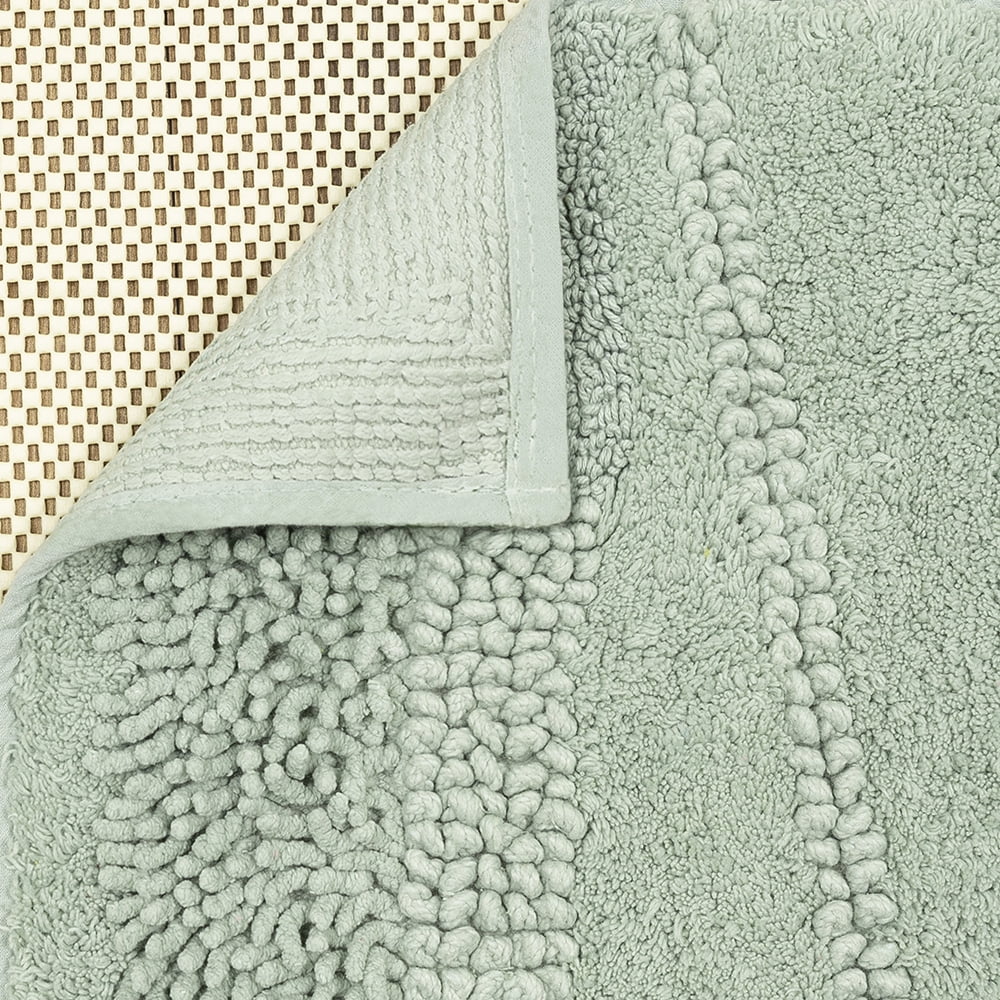 Mohawk Home Composition Cotton Bath Mat, Seaglass, 2' x 5'