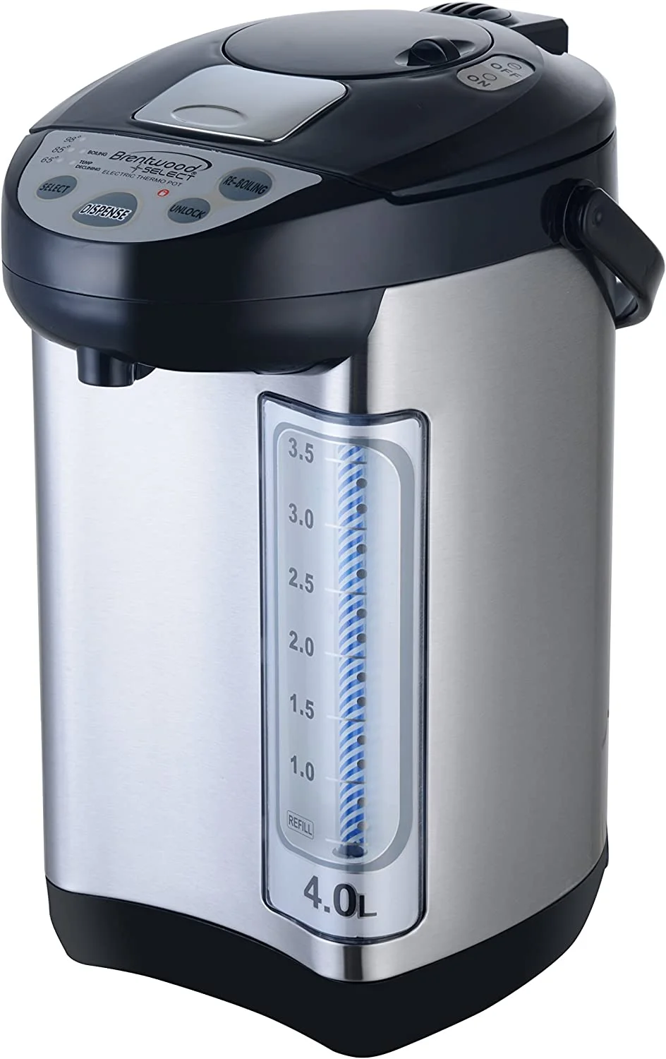 Electric Instant Hot Water Dispenser, 4-Liter, Stainless Steel