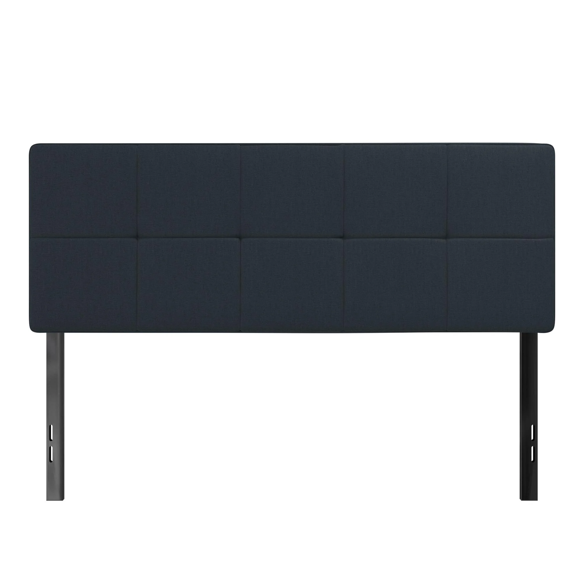 RealRooms Tyler Linen Upholstered Headboard, Adjustable Height, Full/Queen, Blue