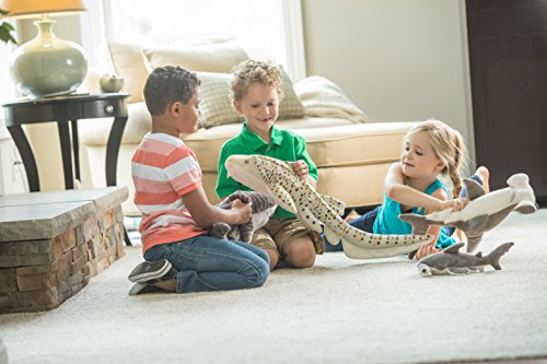 Wild Republic Zebra Shark Plush, Stuffed Animal, Plush Toy, Gifts for Kids, Living Ocean 30 Inches