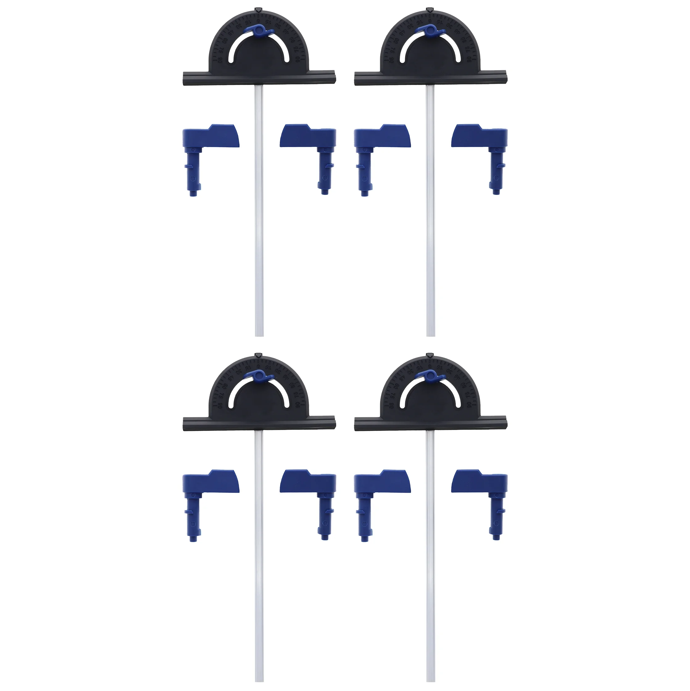 Bosch 2610031628 Miter Gauge and Knobs Replacement Part for MS20 Moto-Saw (4-Pack)