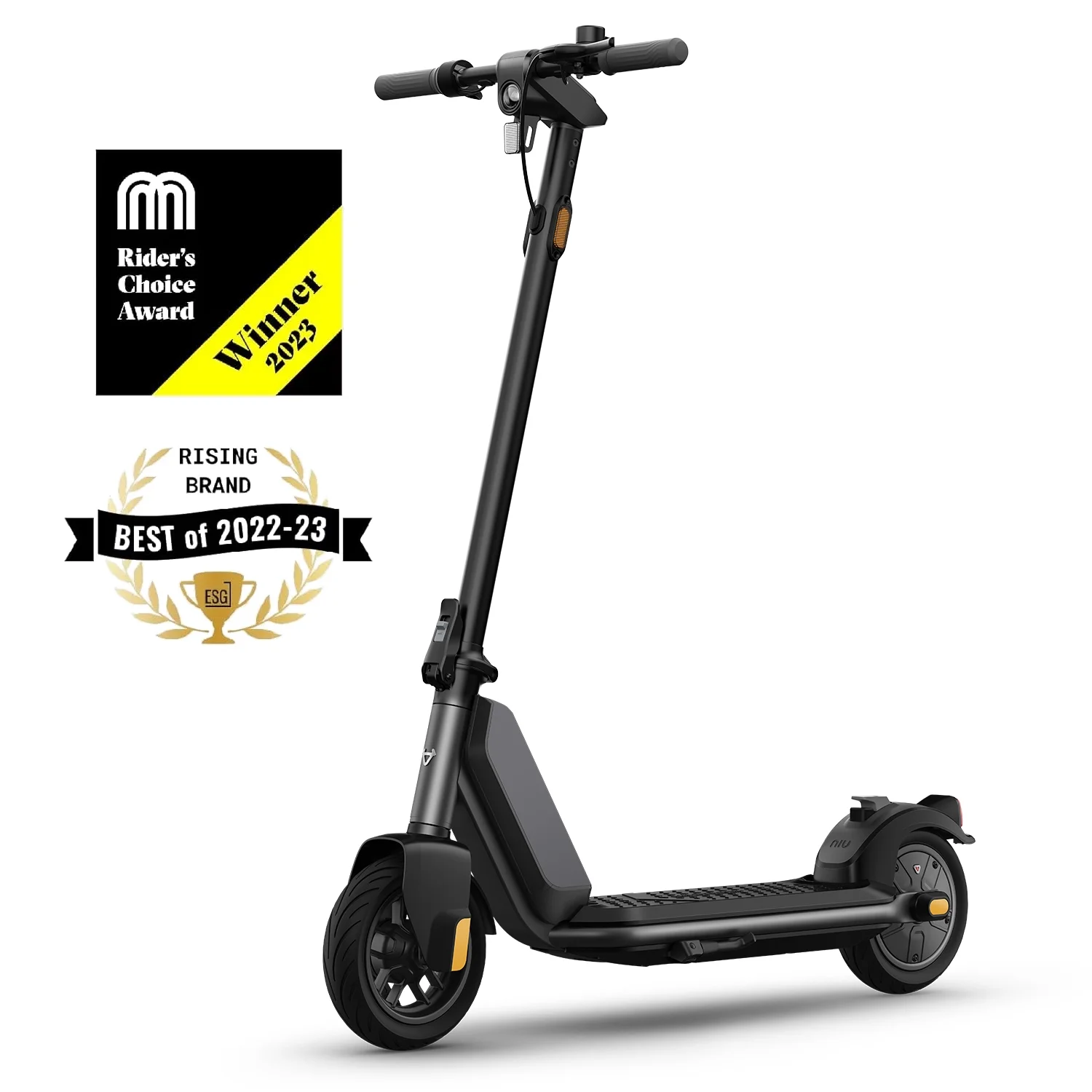 NIU KQi1 Pro Electric kick scooter Foldable Fast 15MPH / 15.5mi distance Charging Battery Commuting - Gray