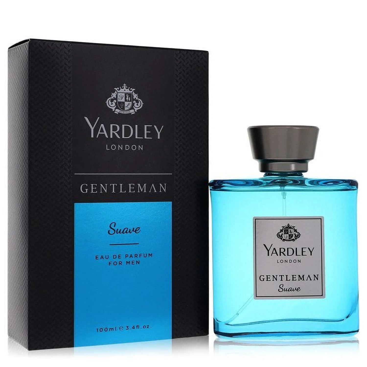 Yardley Gentleman Suave Eau De Parfum Spray for Men - Citrus, Musk, Lavender, Spice - Sophisticated Blend