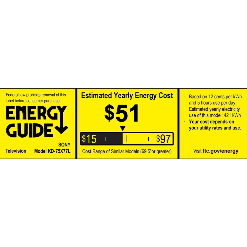 Sony KD75X77L X77L 75 Inch 4K HDR LED Smart TV with Google TV 2023 Bundle with Premiere Movies Streaming + 37-100 Inch TV Wall Mount + 6-Outlet Surge Adapter + 2x 6FT 4K HDMI 2.0 Cable