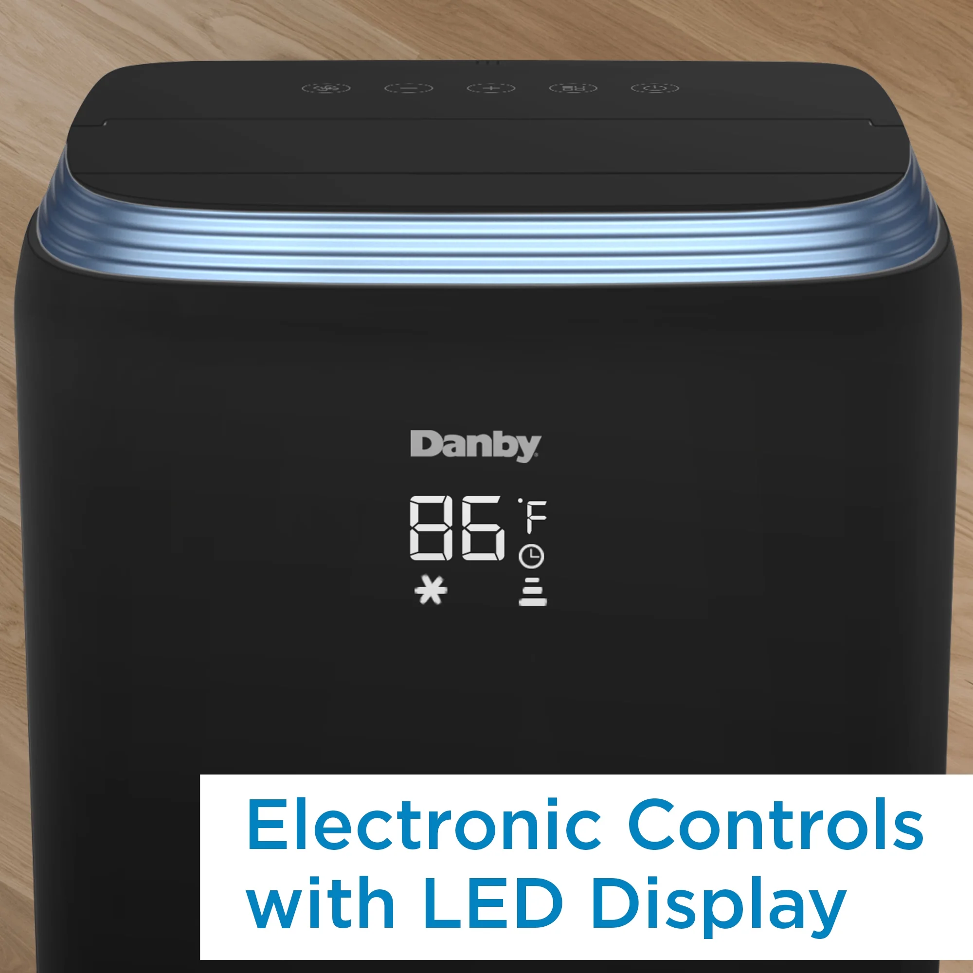 Danby DPA080HE3BDB-6 8000 BTU (812500 ASHRAE) Portable AC in Black