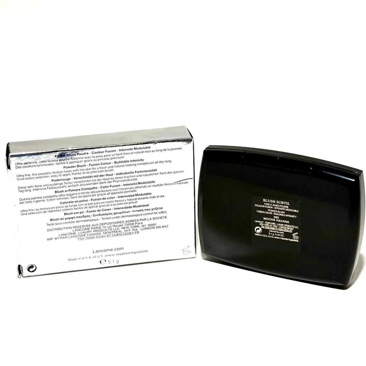 Lancome Blush Subtil Powder Blush 280 Mocha Havana