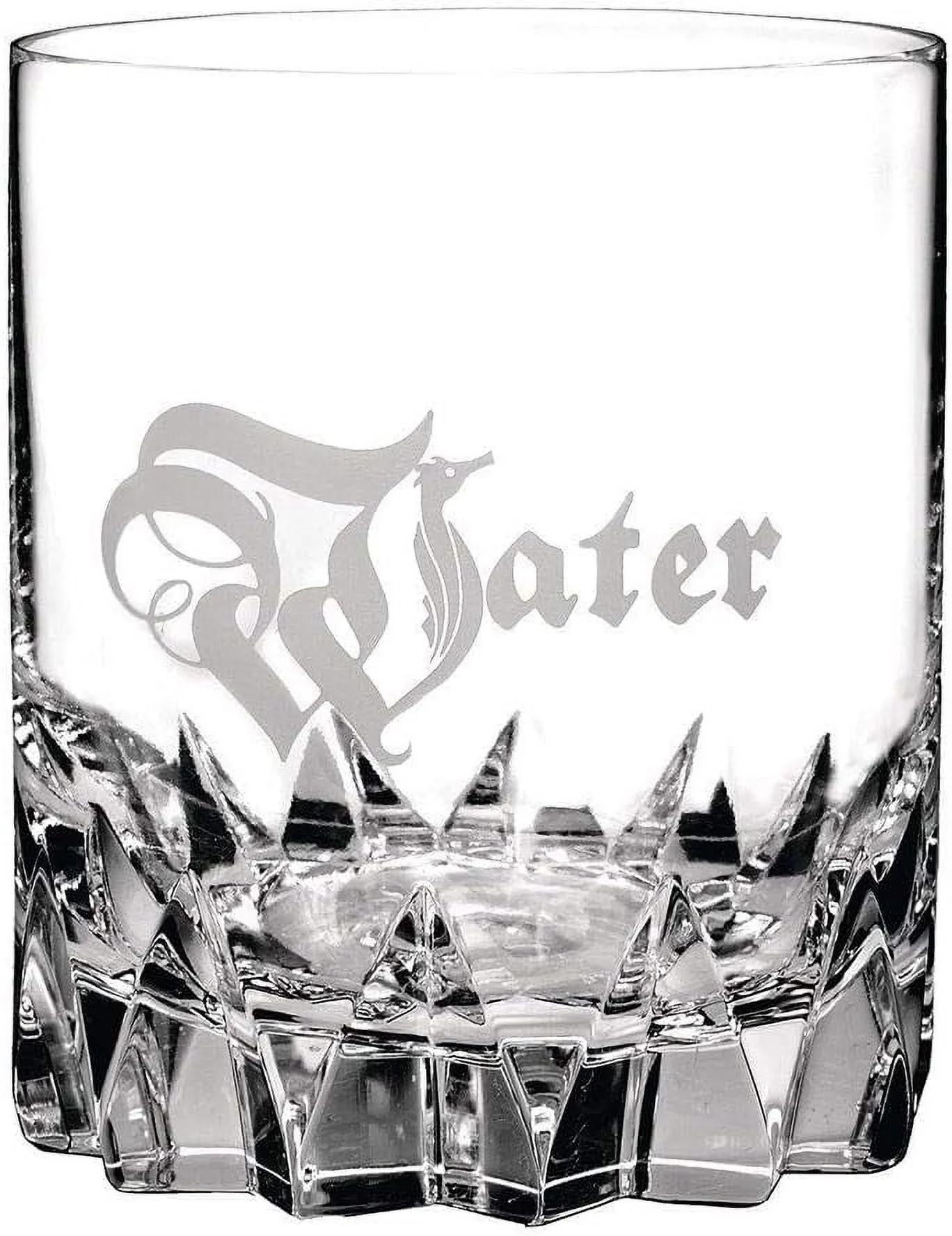 Crystal Double Old Fashioned Short Stories Whiskey & Water Glasses Set Of 2