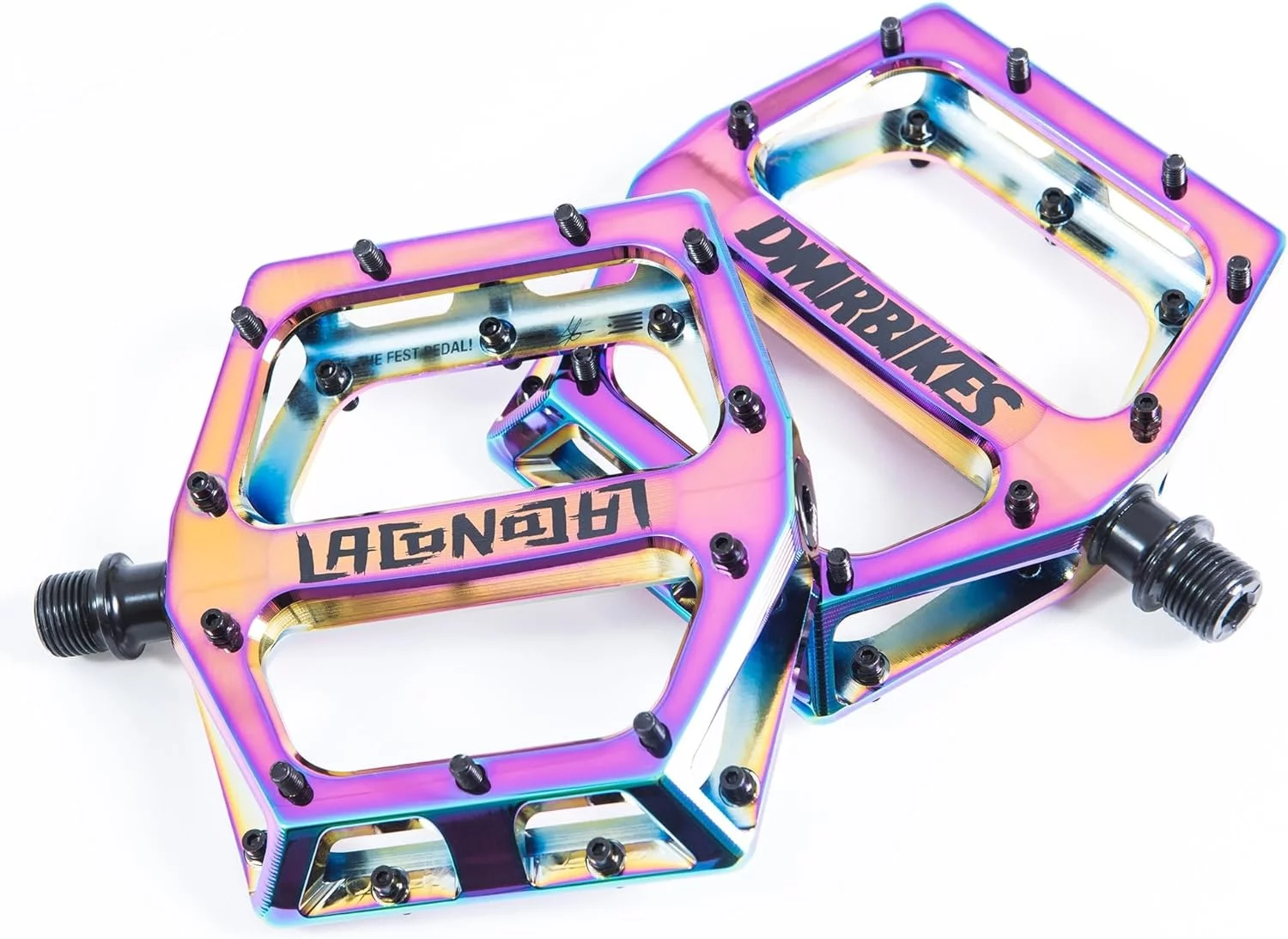 Vault Lacon Signature Pedals 9/16 Alloy Platform Oil Slick