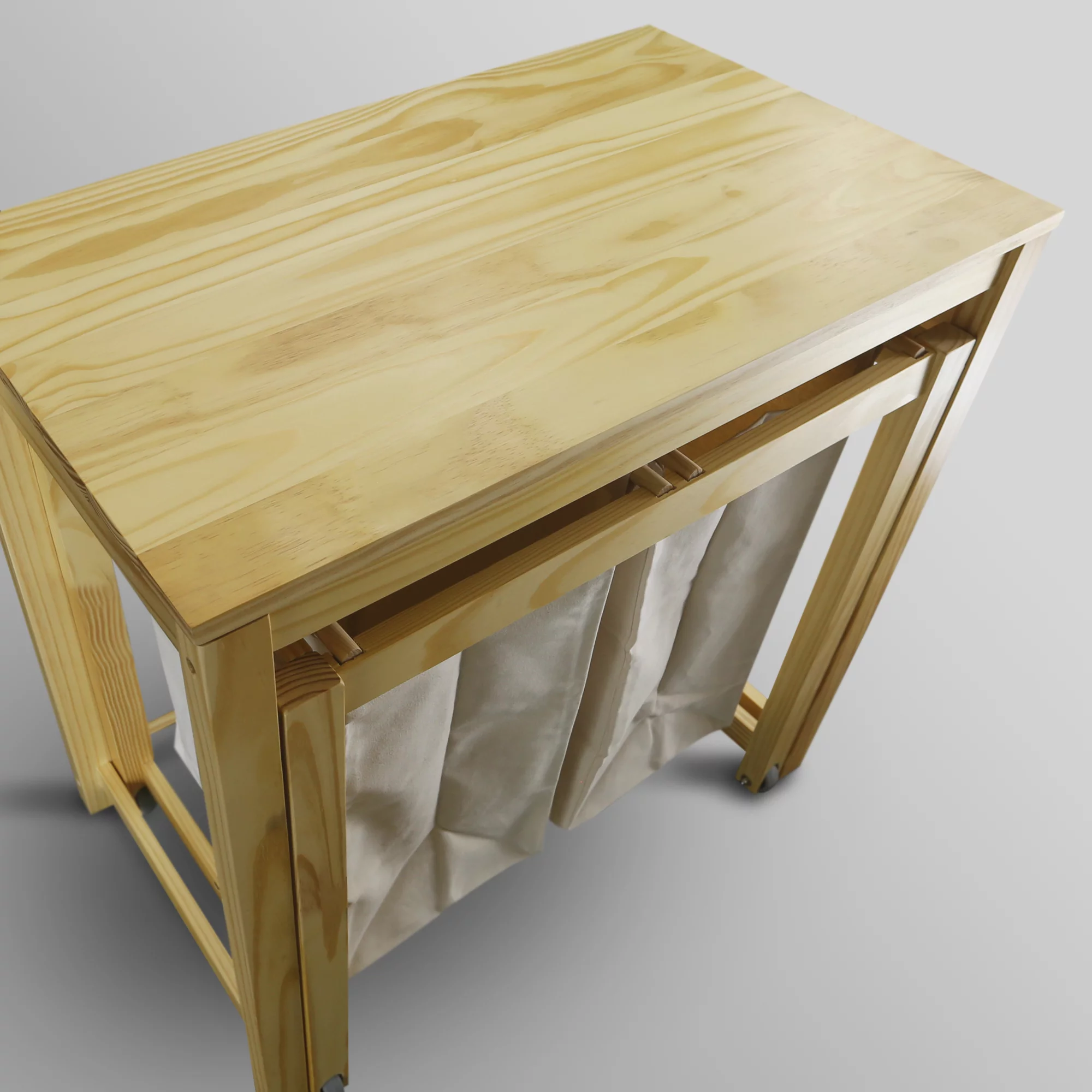 Casual Home Prep Laundry Hamper, Off-White