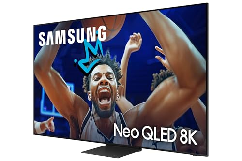 Samsung QN65QN800DFXZA 65 Inch Neo QLED 8K Smart TV with AI Motion Enhancer with a Walts TV FIXED-MOUNT-43-90 TV Mount for 43-90 Inch Compatible TVs and Walts HDTV Screen Cleaner Kit (2024)