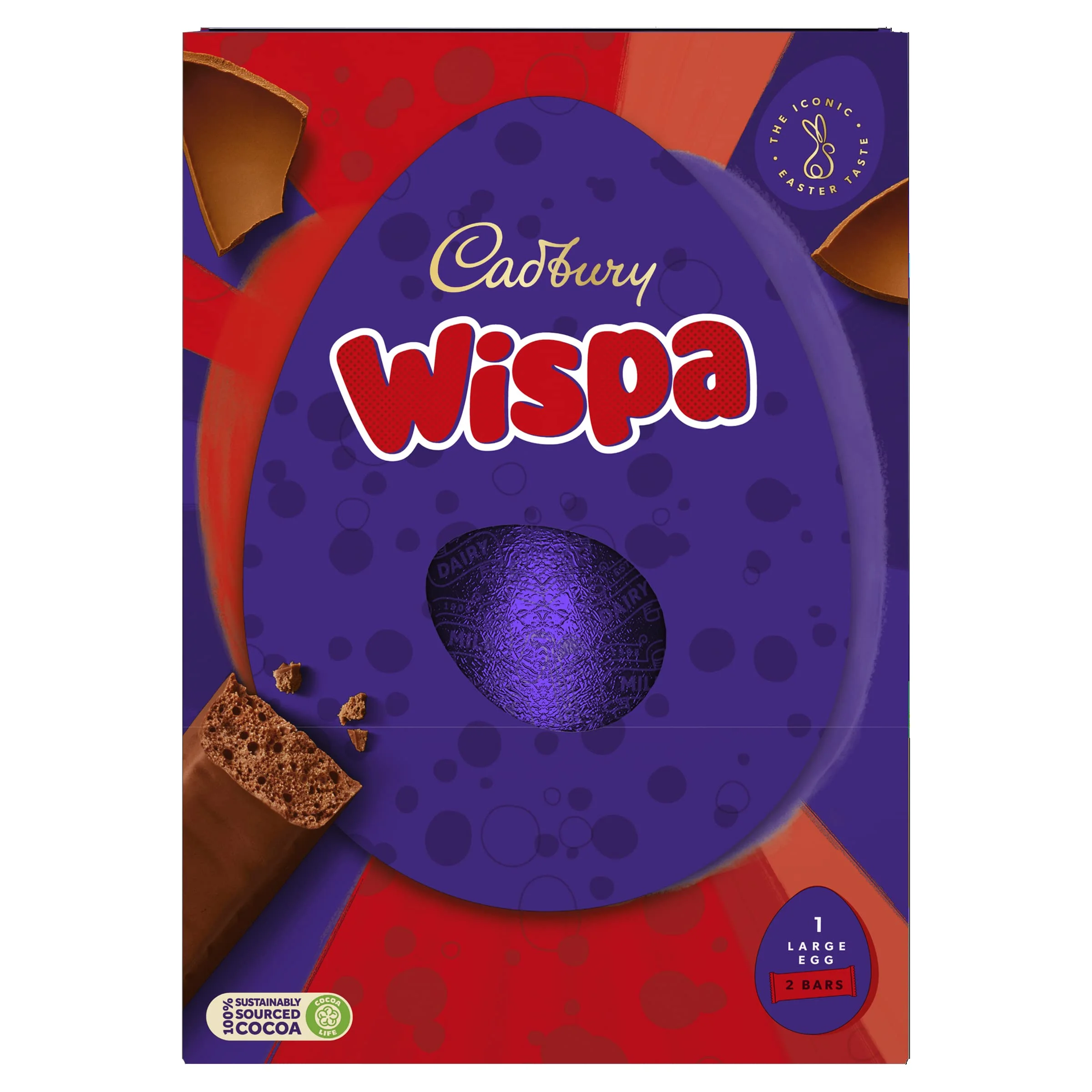 Cadbury Wispa Large Egg 182.9G