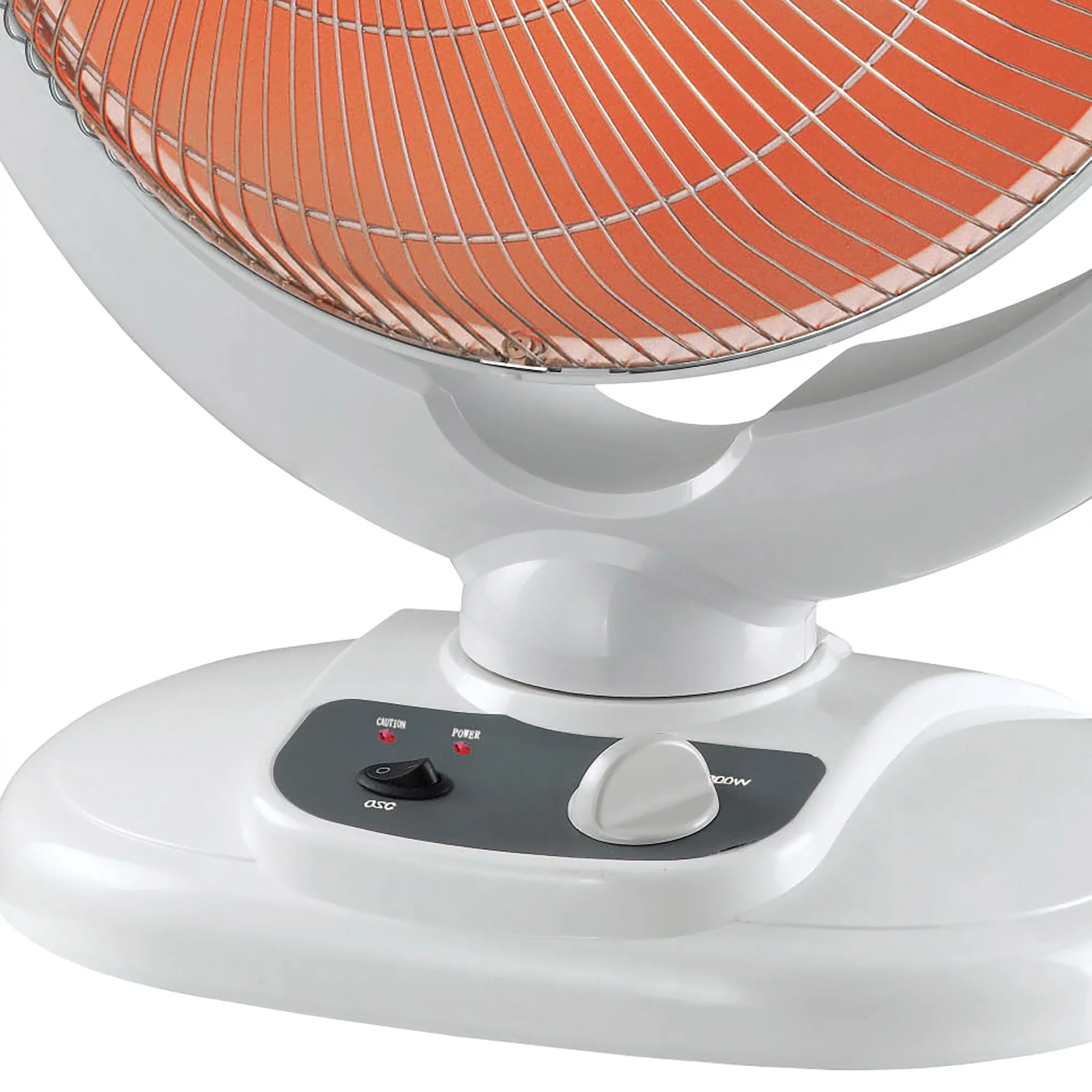 Optimus H-4439 Portable 14 Inch Adjustable Tilt Oscillating Dish Space Heater