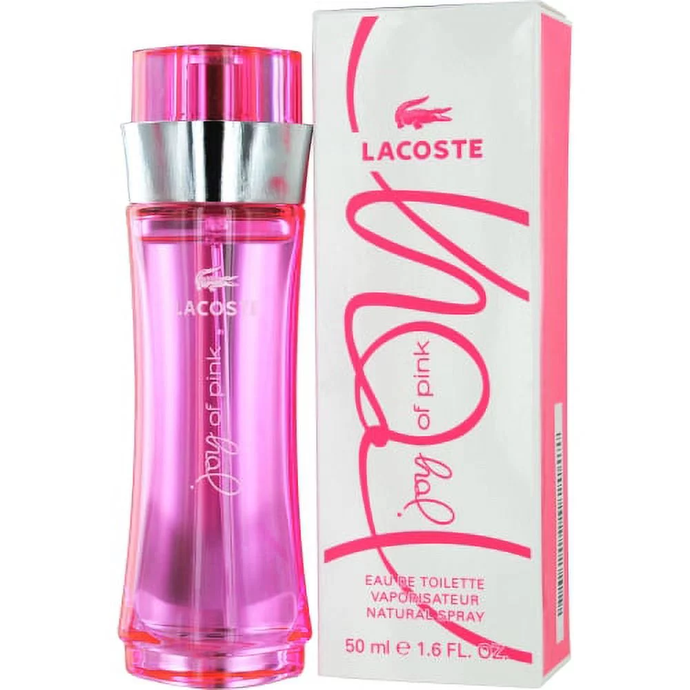 JOY OF PINK by Lacoste EDT SPRAY 1.6 OZ