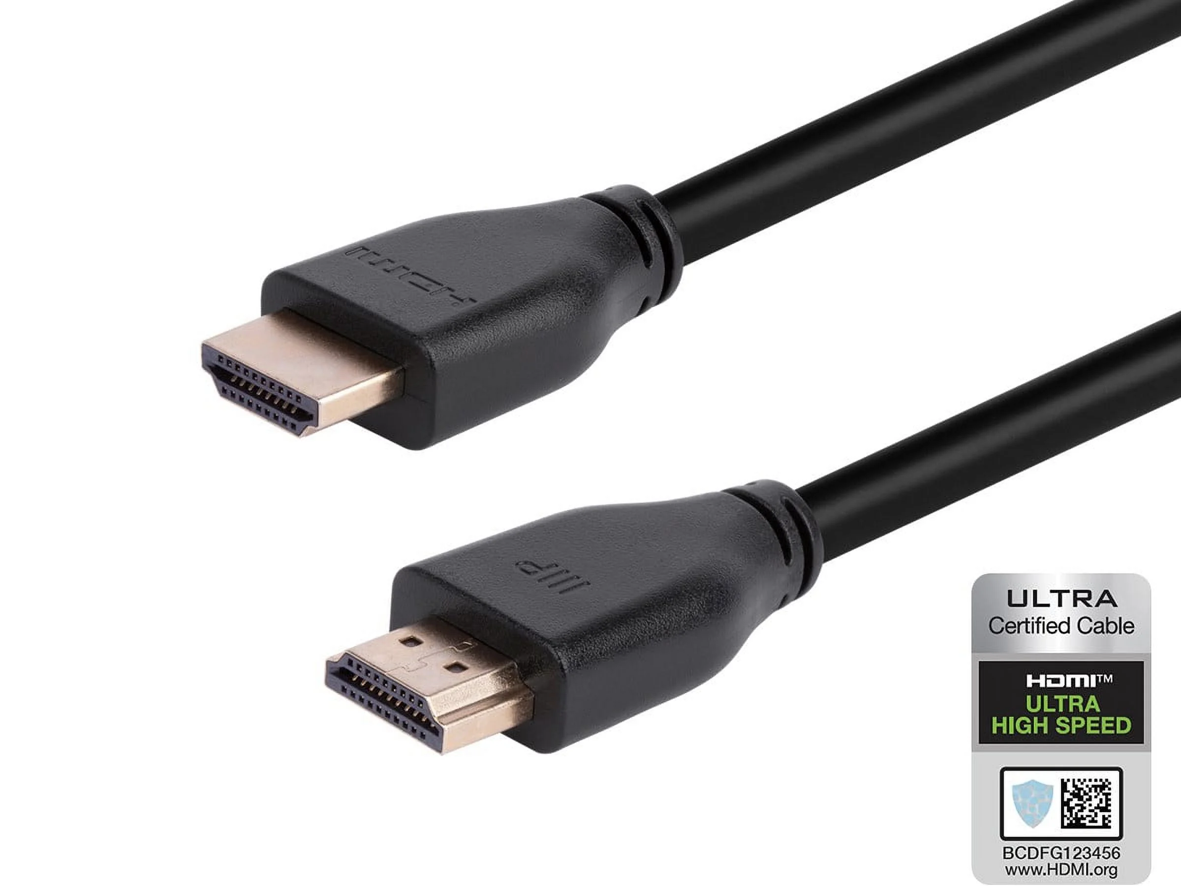 Monoprice 8K HDMI 2.1 Cable - 10 Feet - Black | Ultra High Speed, 48Gbps, Compatible with Sony PS5 / Microsoft / Xbox Series X & Series S and More