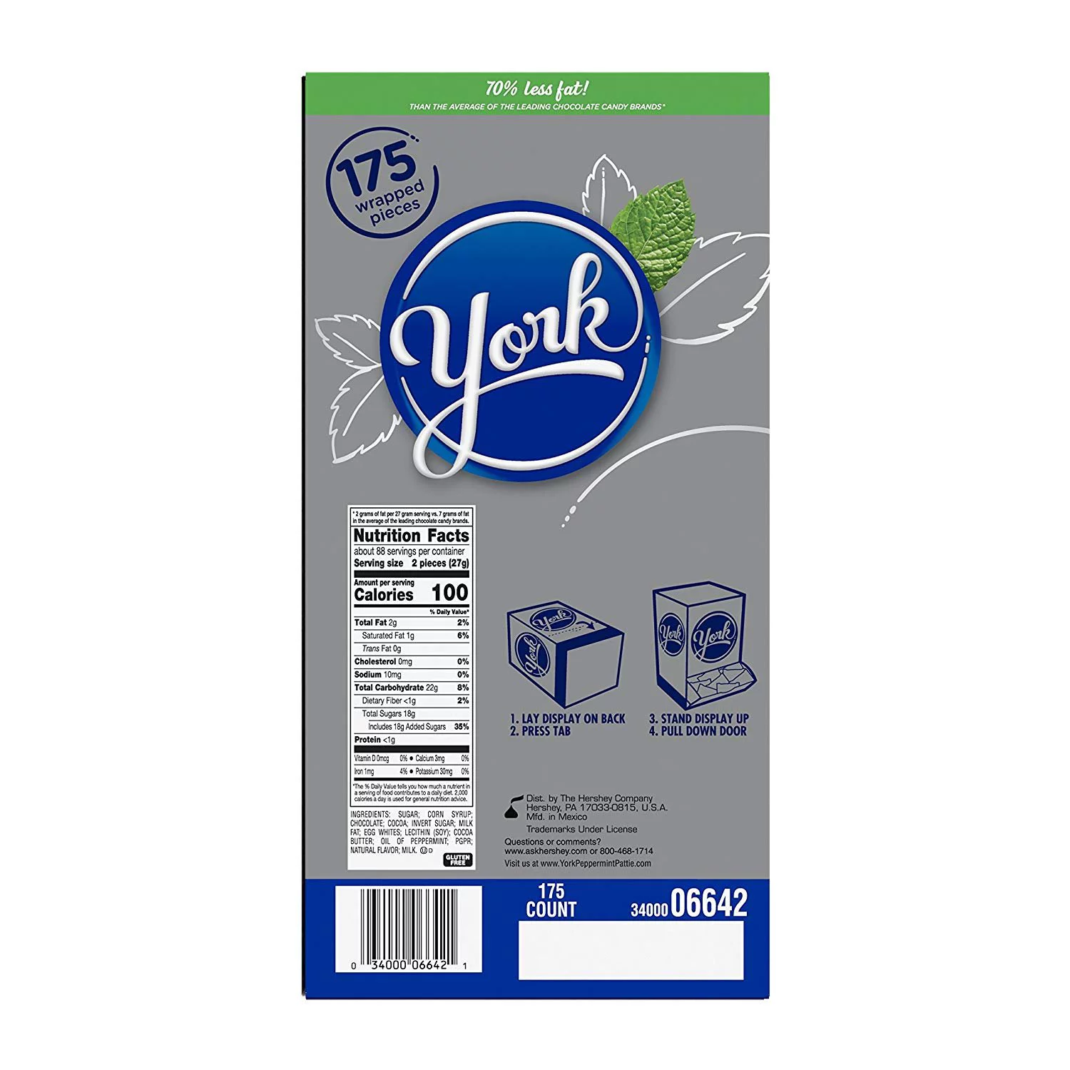 York Peppermint Patties, 175 ct.