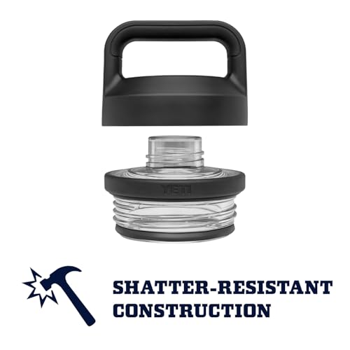 YETI Rambler 18 oz Bottle, Vacuum Insulated, Stainless Steel with Chug Cap, Sandstone Pink